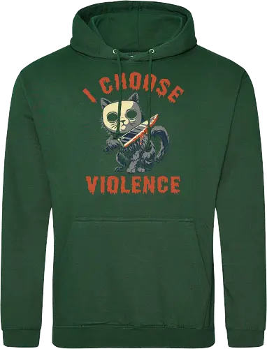Halloween Cat - I Choose Violence