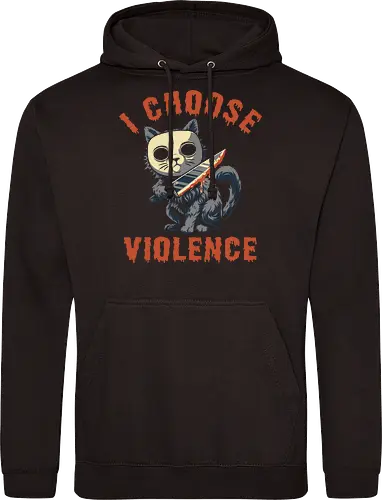 Halloween Cat - I Choose Violence