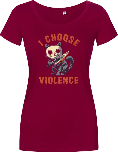 Halloween Cat - I Choose Violence