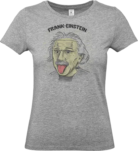 Frank-Einstein - halloween, einstein, albert einstein, science, physics, nerd, trick or treat - Standard T-Shirt (Women)