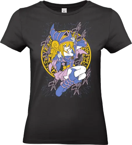 Dark Magician Girl - Yu-Gi-Oh - Kawaii, Anime, Manga, Tokyo, Angry, Japanese Art, Aesthetic, Manga Style, Revengers, Zylixzen, Aggressive, Gamer, Otaku, Gift, Cool - Standard T-Shirt (Women)