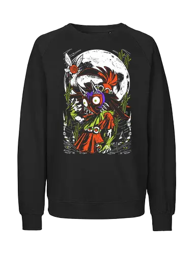 Majora's Mask - The Legend - Kawaii, Anime, Manga, Tokyo, Angry, Japanese Art, Aesthetic, Manga Style, Revengers, Zylixzen, Aggressive, Gamer, Otaku, Gift, Cool - Fairtrade Sweatshirt