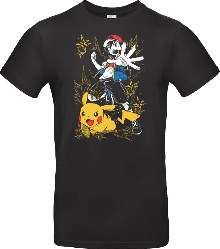 Ash Ketchum And Mouse - Pocket