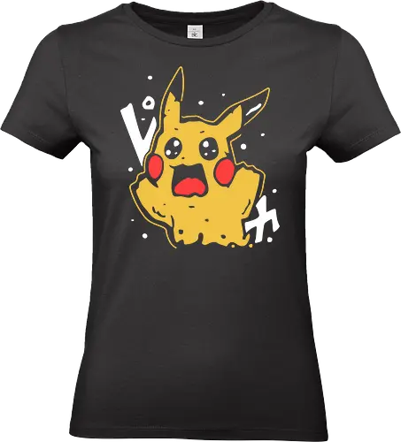 Mouse - Pocket - Kawaii, Anime, Manga, Tokyo, Angry, Japanese Art, Aesthetic, Manga Style, Zylixzen, Aggressive, Gamer, Otaku, Gift, Cool - Standard T-Shirt (Women)