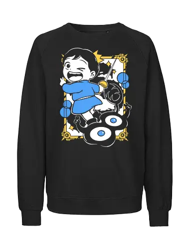 Bojji - Ousama Ranking - Kawaii, Anime, Manga, Tokyo, Angry, Japanese Art, Aesthetic, Manga Style, Zylixzen, Aggressive, Gamer, Otaku, Gift, Cool - Fairtrade Sweatshirt