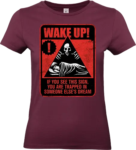 Horror Signs Dream Creatures - scary, cool, shadow creature, shadow figure, smile, awesome, horror, horror stories, creepy, horror movies, books, spooky season, Halloween, creepypastas, demon, spirit, shadow person, dead, ghost, dream, dreaming, dreamwalker, dream land, dark, Darkness - Standard T-Shirt (Women)