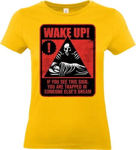 Horror Signs Dream Creatures - scary, cool, shadow creature, shadow figure, smile, awesome, horror, horror stories, creepy, horror movies, books, spooky season, Halloween, creepypastas, demon, spirit, shadow person, dead, ghost, dream, dreaming, dreamwalker, dream land, dark, Darkness - Standard T-Shirt (Women)