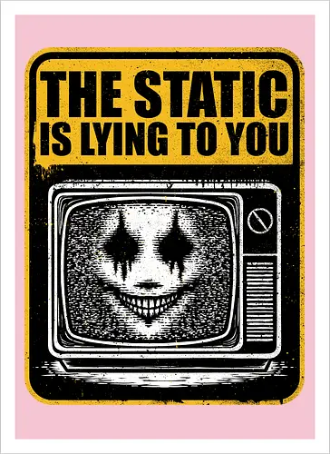 Horror Signs Shadow Static