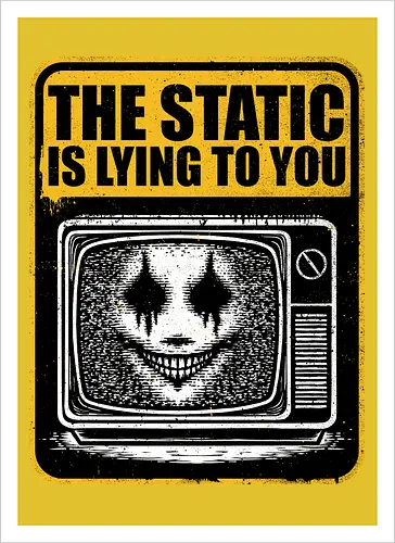 Horror Signs Shadow Static