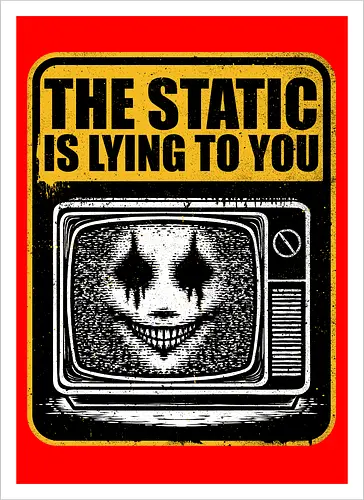 Horror Signs Shadow Static