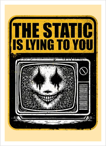 Horror Signs Shadow Static