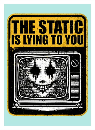 Horror Signs Shadow Static