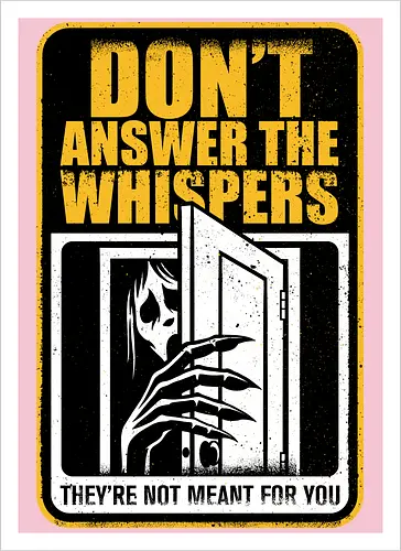 Horror Signs Whisper Darkness