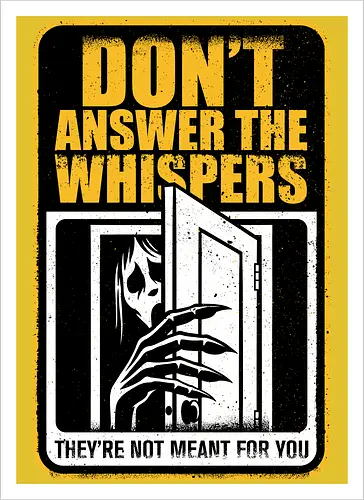 Horror Signs Whisper Darkness