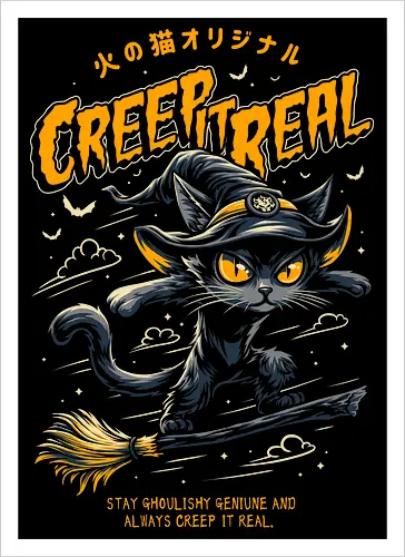 Creep it Real - Witch Cat
