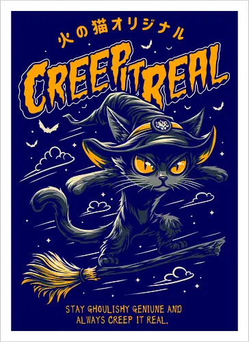 Creep it Real - Witch Cat