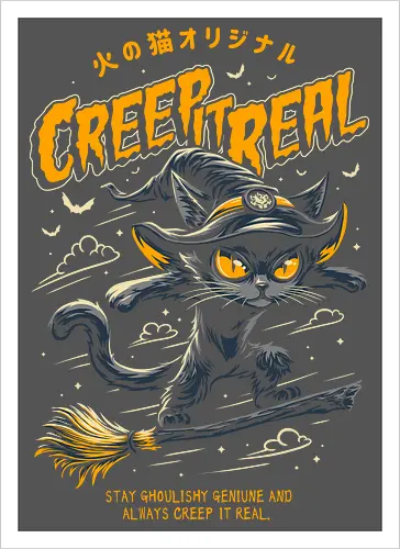 Creep it Real - Witch Cat