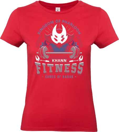 Pharloom Fitness Emblem - Bug Knight, silksong, hallownest, the knight, hollow, hornet, indie game, shade, gamer, gaming, video game, fitness, pale king, grub, sherma - Standard T-Shirt (Women)