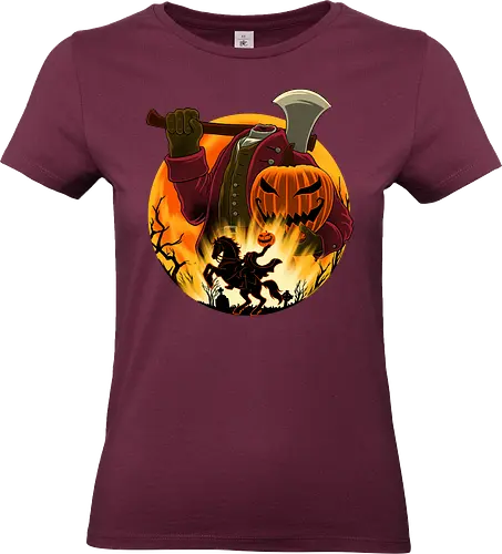 Galloping Hessian - Headless, Horseman, Galloping, Hessian, Horse - Standard T-Shirt (Women)