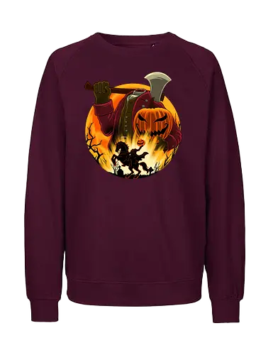 Galloping Hessian - Headless, Horseman, Galloping, Hessian, Horse - Fairtrade Sweatshirt