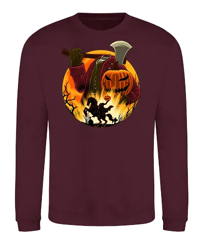 Galloping Hessian - Headless, Horseman, Galloping, Hessian, Horse - Sweatshirt
