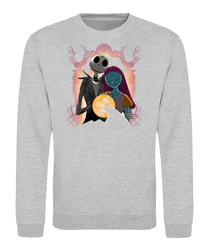 Pumpkin Patch Lovers - Jack, Sally, Nightmare, Jack Skellington - Sweatshirt