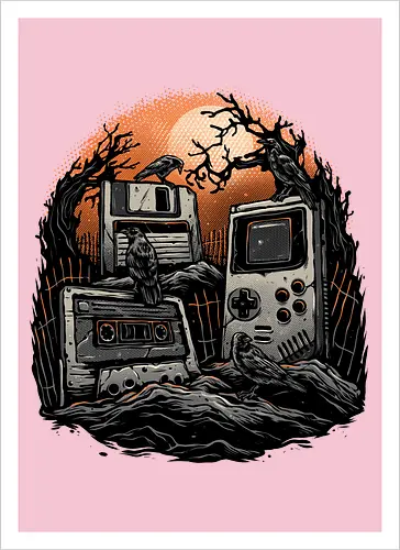 Retro Graveyard