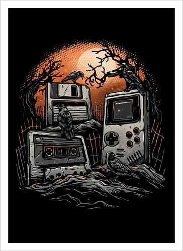 Retro Graveyard