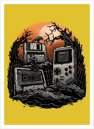 Retro Graveyard