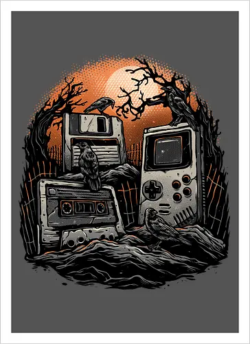 Retro Graveyard