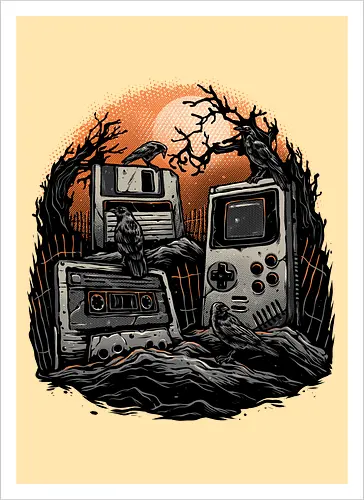 Retro Graveyard