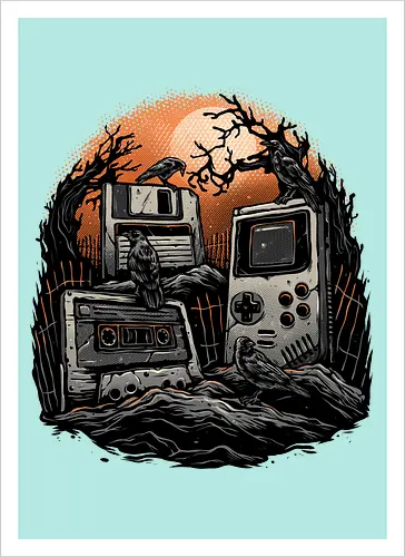Retro Graveyard