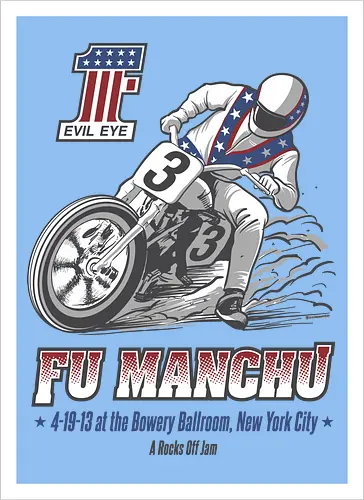 Fu Manchu - Bowery Ballroom NYC 2013 - A Rocks Off Jam