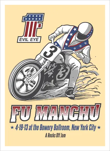 Fu Manchu - Bowery Ballroom NYC 2013 - A Rocks Off Jam