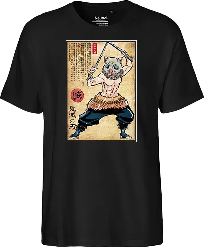Beast breathing woodblock