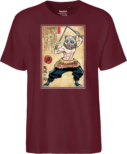 Beast breathing woodblock