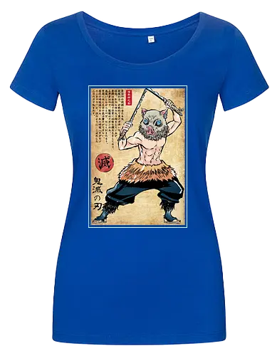 Beast breathing woodblock