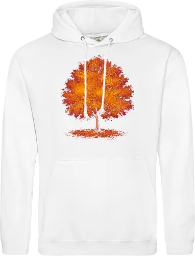 Impressionist autumn - nature, tree, leaves, forest, orange, seasons, autumn, halloween - Standard Hoodie