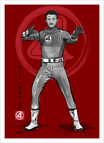 Mister fantastic sumi e