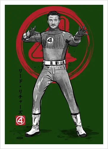 Mister fantastic sumi e