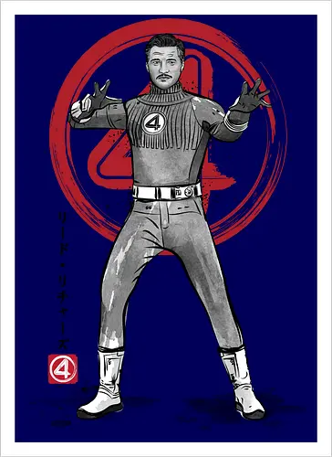 Mister fantastic sumi e