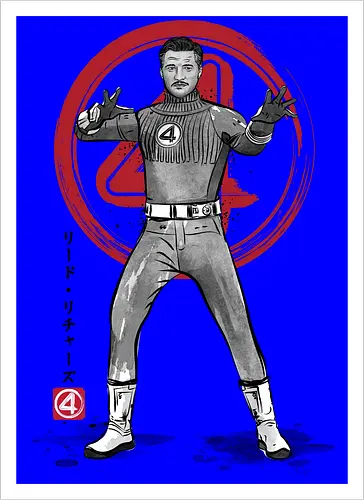 Mister fantastic sumi e