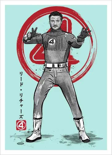 Mister fantastic sumi e