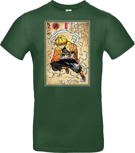 Thunder breathing woodblock