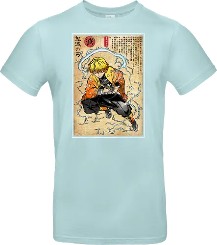 Thunder breathing woodblock