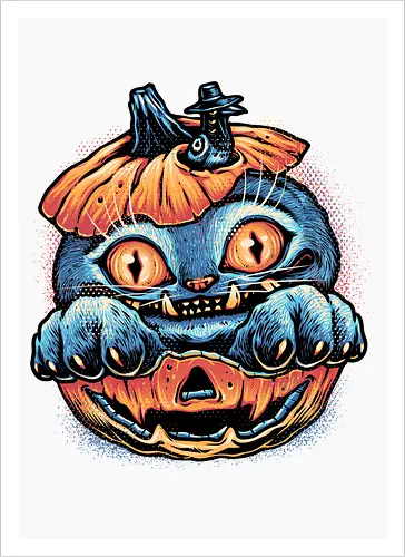Blue Tiger Pumpkin