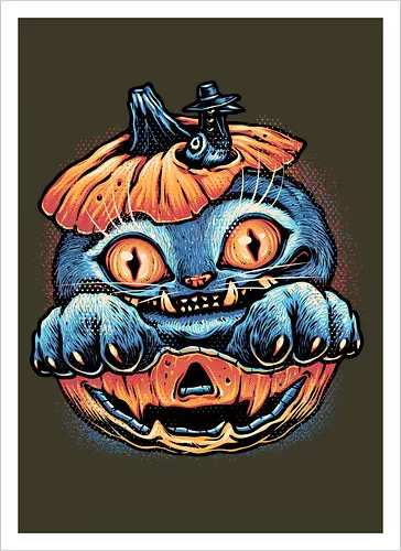 Blue Tiger Pumpkin