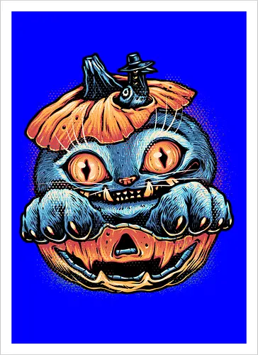 Blue Tiger Pumpkin