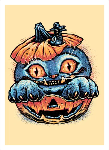Blue Tiger Pumpkin