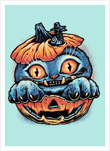 Blue Tiger Pumpkin